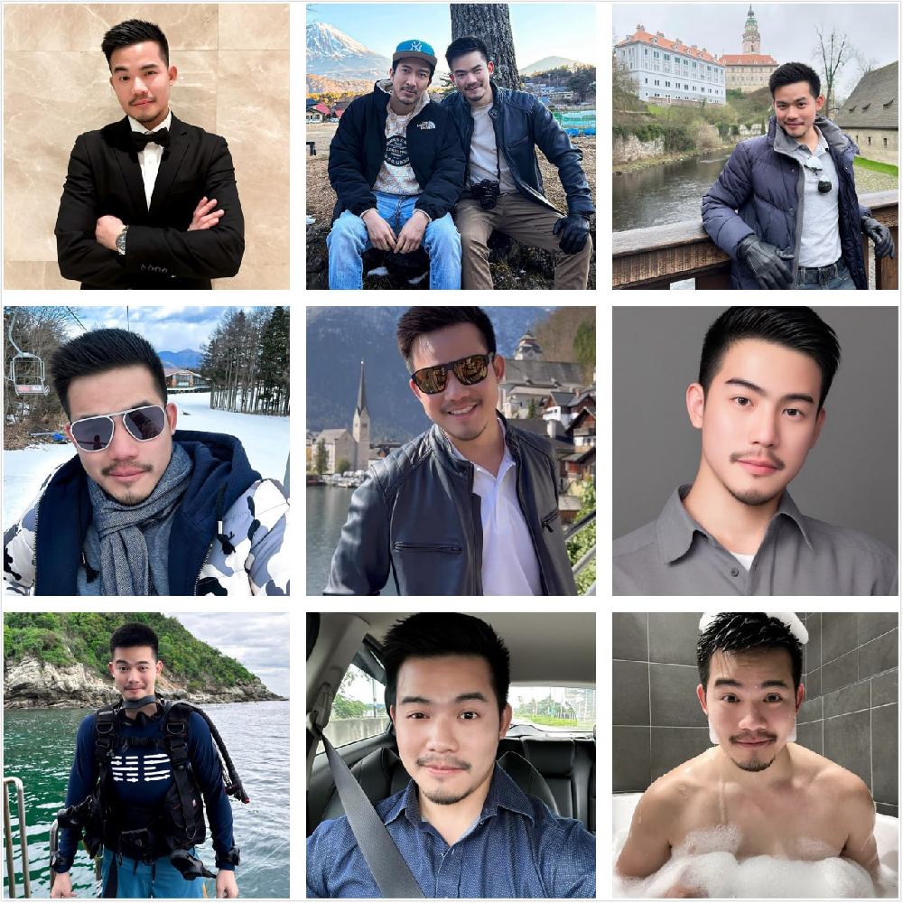 sg100 #泰国     成熟男帅哥    生活日常    滑雪    潜水    旅游    自拍    有冬装 813张照片 83个视频 带博主ig    后期可更新 #适合虚拟视频