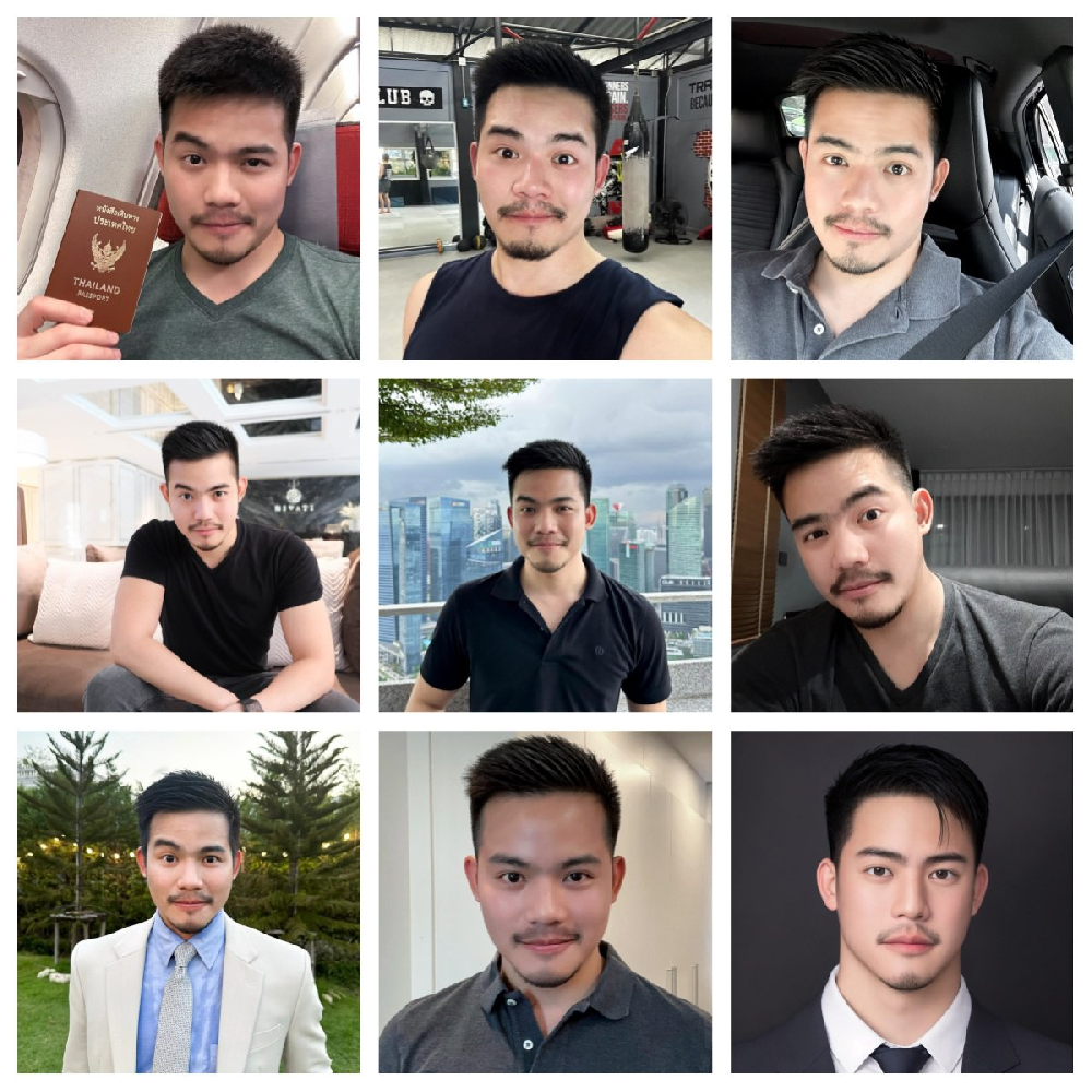 (编号AA43)    #泰国 男子 生活 工作 正装 日常 健身 旅游 自拍 手举证件居多《证件照》549张照片视频104个（带ig)