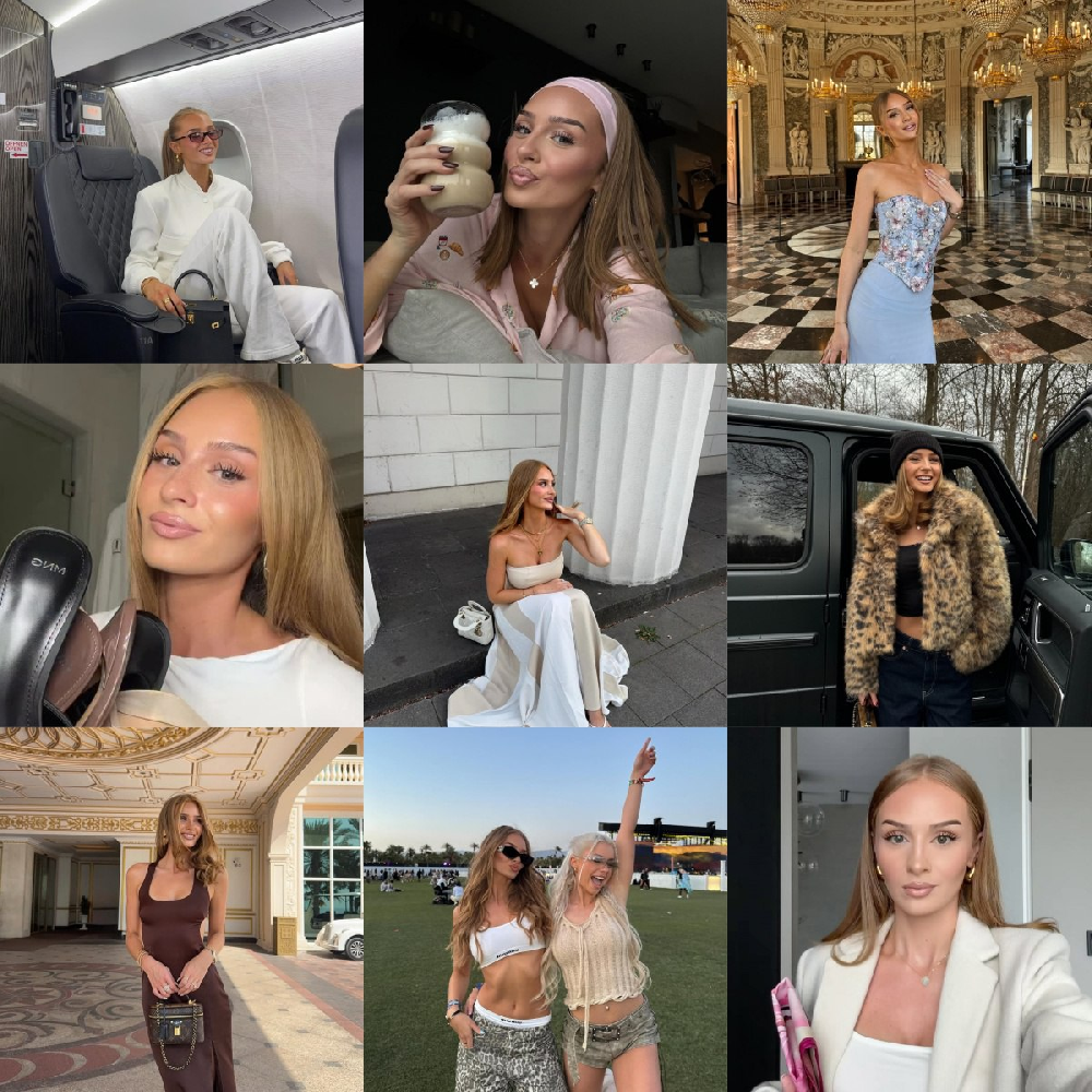 编号AC252 生活日常🌟🌟🌟🌟 #美国  名媛  高级场所  睡前面膜  居家 私人飞机 睡衣  自拍多 生活场景丰富  旅游 风景 生活日常 《合适虚拟视频》 照片1083张  视频331个  （带IG）