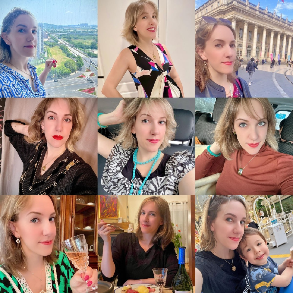 编号AC20 带娃照🌟🌟🌟🌟 #法国 定居 #国内  少妇 宝妈 工作照 自拍 旅游 生活日常 照片5003张  视频1017个（带IG）