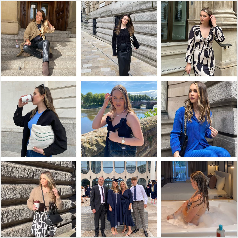 dw62 #英国    年轻女大学生    生活日常   毕业礼   下午茶    穿搭    旅游    有冬装 610张照片    112个视频 带博主ig   后期可更新