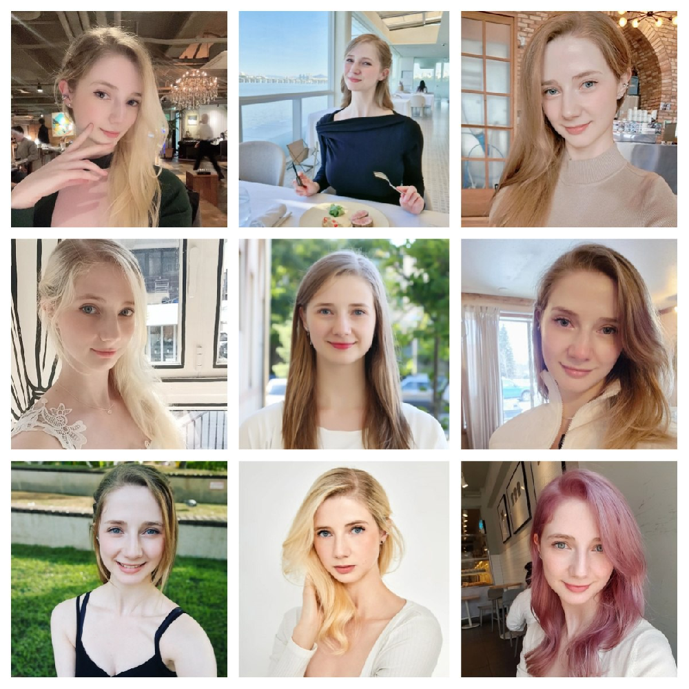 (编号ssk135)  #韩国 美女 #混血 日常 生活 工作 旅游  聚会 自拍 1486张照片视频67个（带ig)