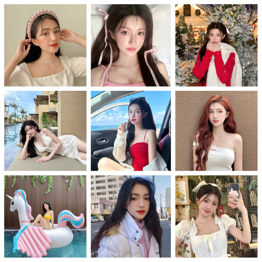 (编号ssk123)  #越南 美女 日常 生活 风景 街拍 1114张照片视频5个（带ig)