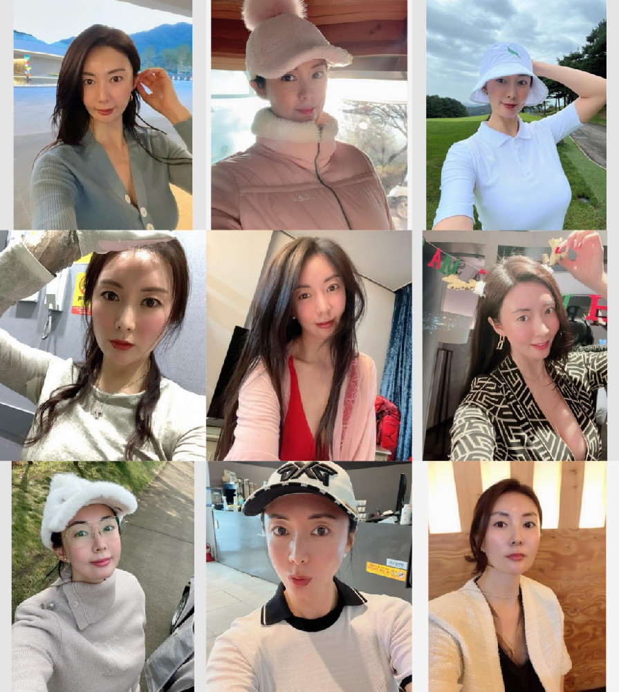 (编号sk393)  #韩国 少妇 日常 生活 高尔夫 旅游 自拍3634张照片视频349个（带ig）