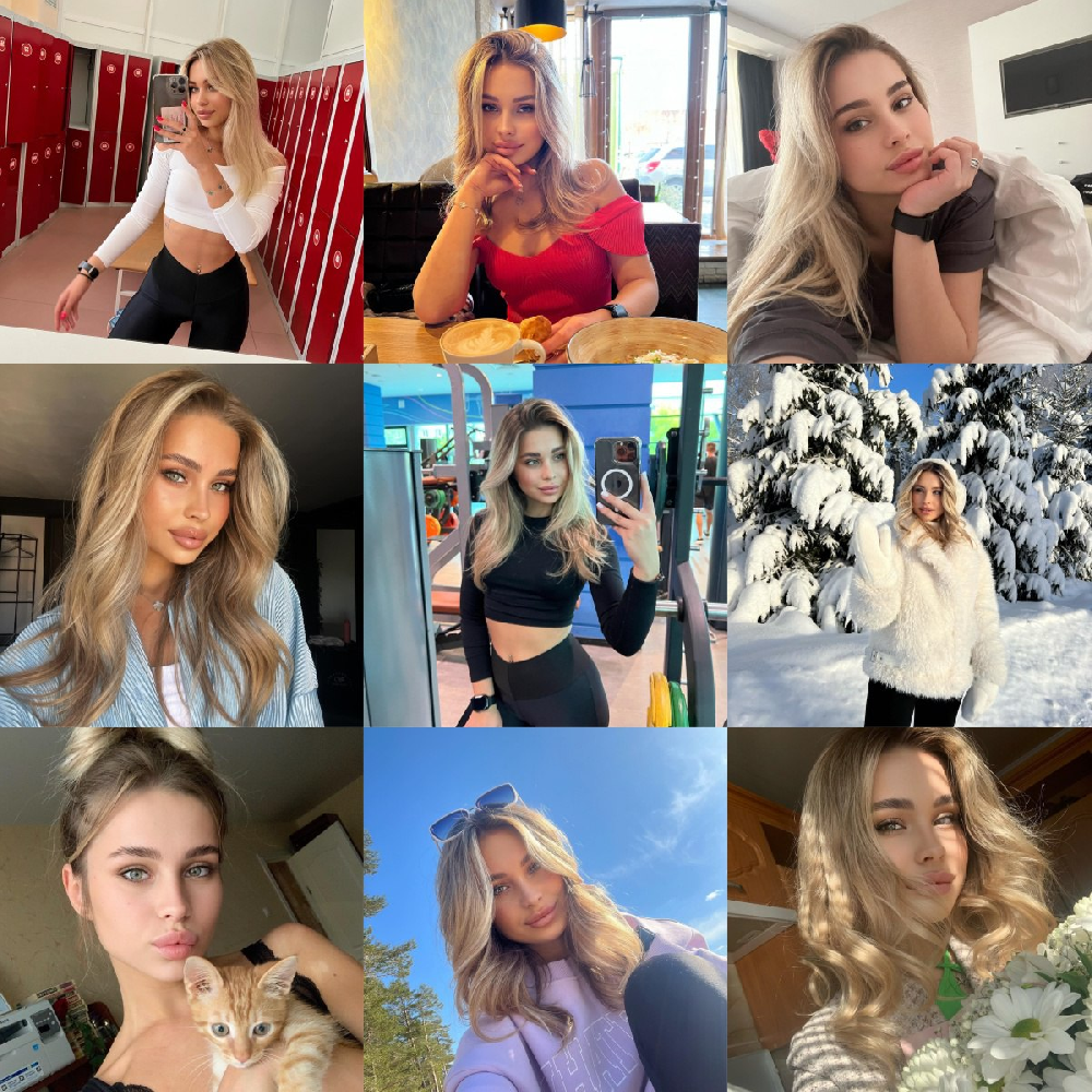 (编号kk238)  欧美女 日常 生活 旅游1344张照片视频102个（带ig）