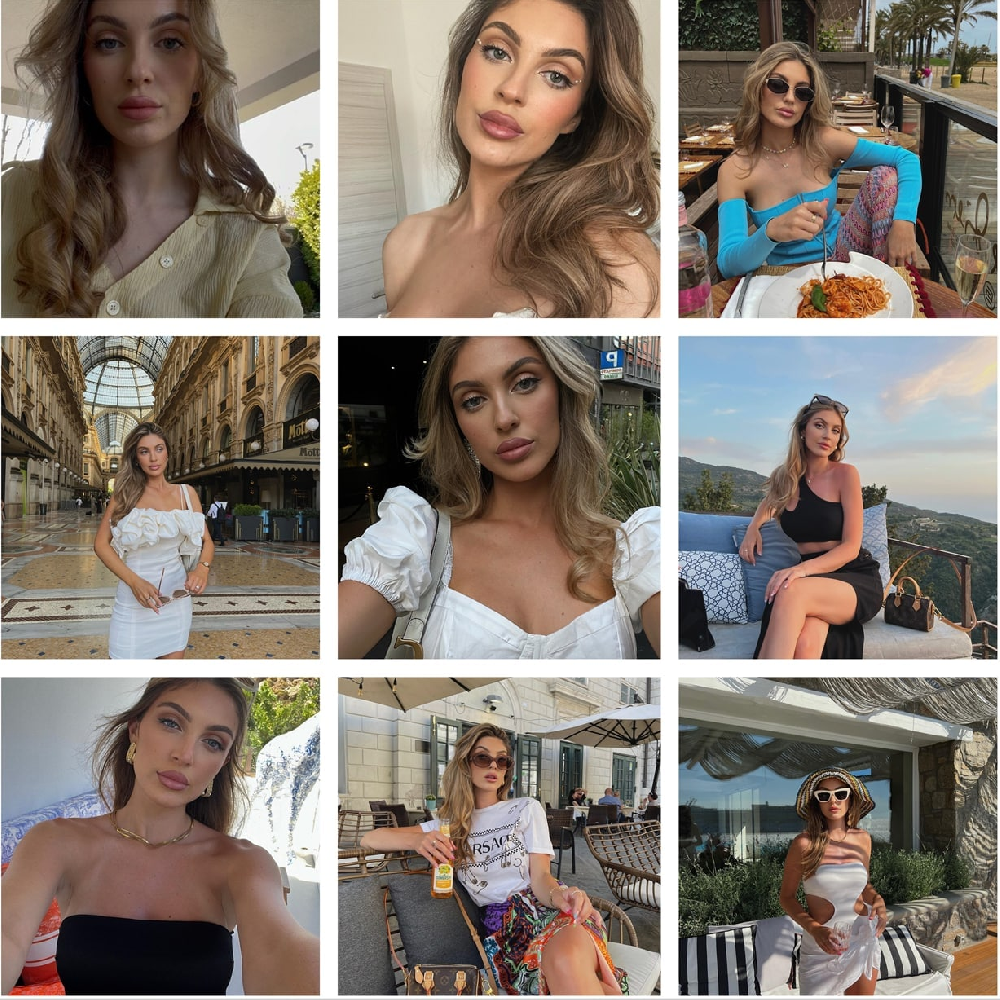 (编号LB32)  欧美女 生活 旅游1222张照片视频17个