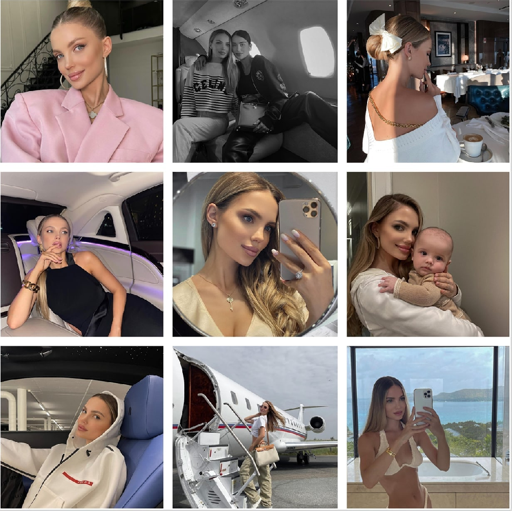 (编号YHN52)  美国女子 私人飞机 生活 旅游 有部分带娃1317张照片视频51个