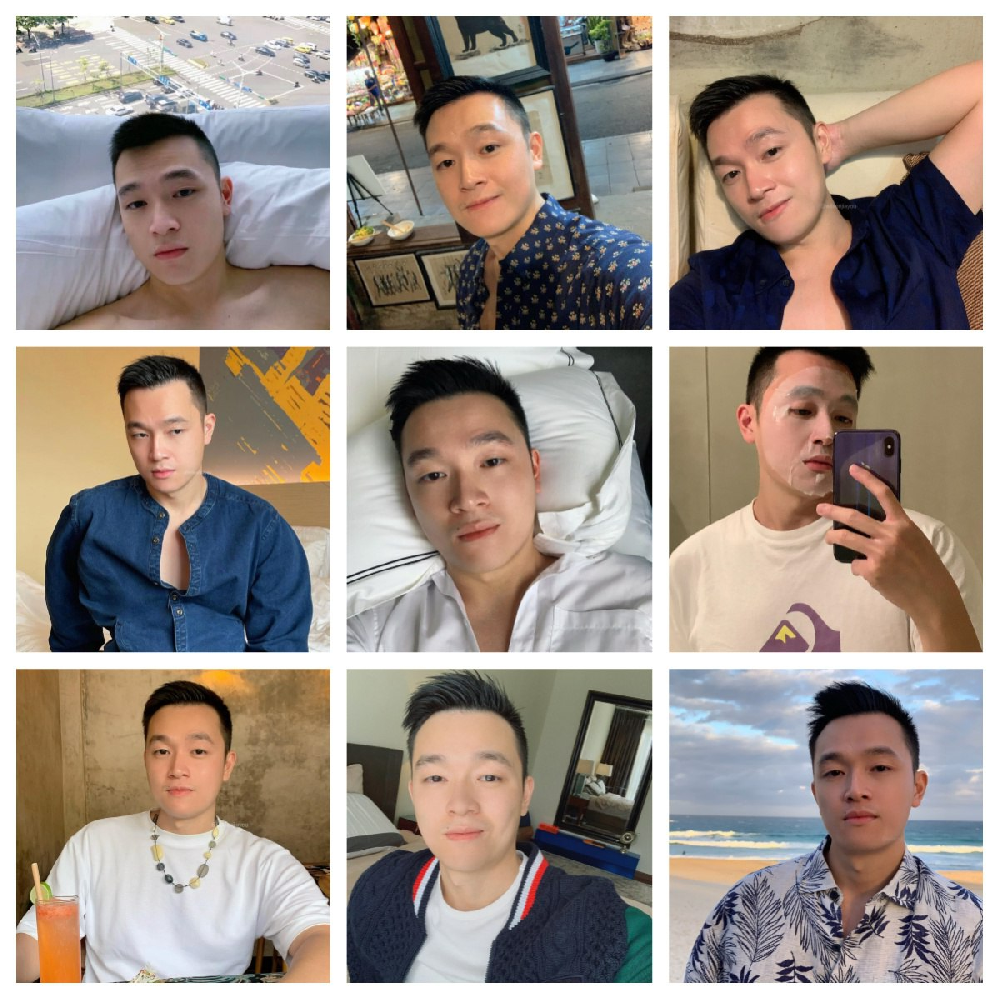 (编号AA32)   #马来西亚 男子 生活 日常 自拍多 旅游 1338张照片视频304个（带ig)