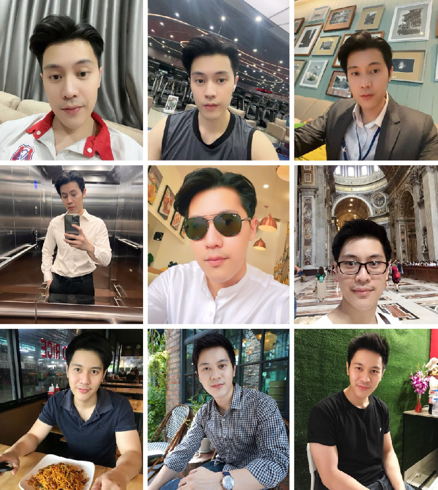 (编号A153)  #泰国 男子 日常 生活 弹钢琴452张照片视频28个