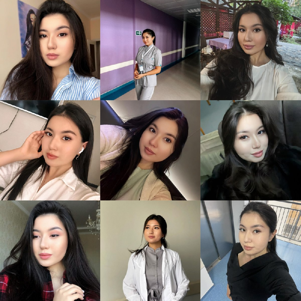 (编号sk387)  #哈萨克斯坦 美女 美容医生 日常 生活 工作自拍多731张照片视频28个（带ig）