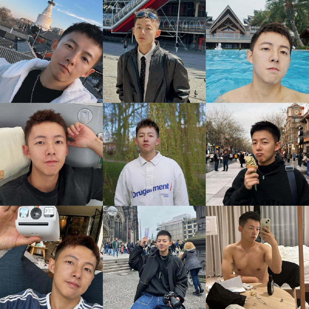 编号ZS126 #证件  #国内 帅哥 阳光 演唱会  滑雪  生活场景丰富  生活日常 旅游 风景 照片942张  视屏2个  (带IG）