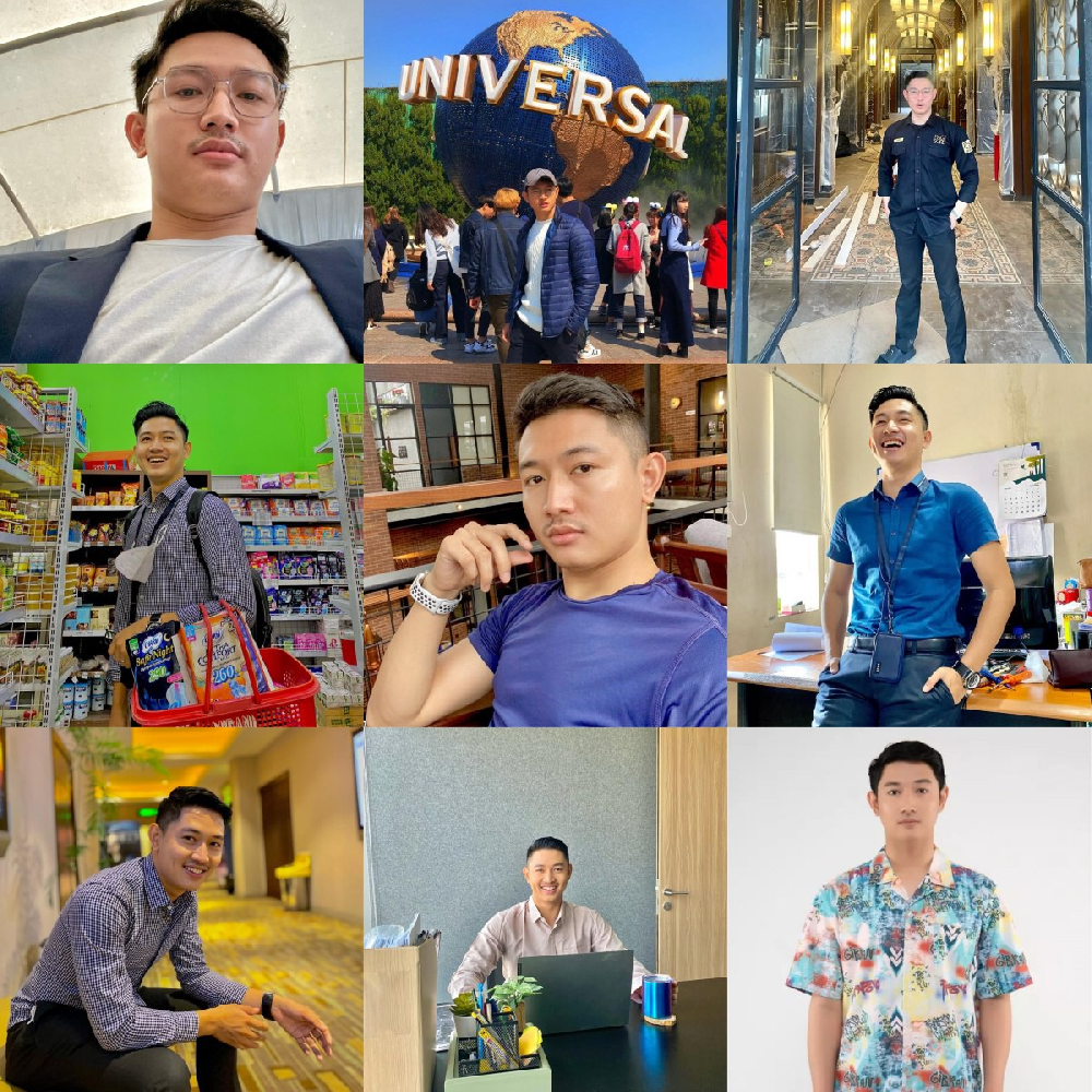 编号ZS127  #越南 公司 白领 运动 羽毛球  购物 办公室照片 生活场景丰富  生活日常 旅游 风景 《证件照》照片213张  视屏8个  (带IG）