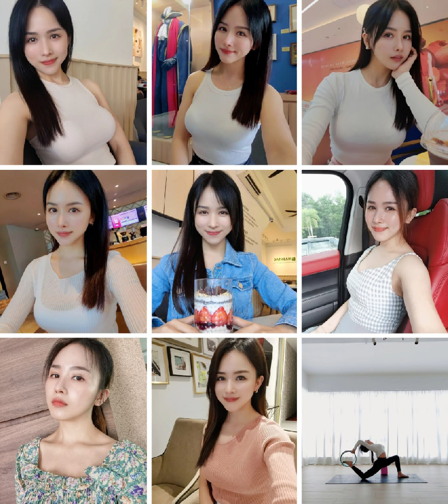 (编号sk266)  #马来西亚 白富美 日常 生活 瑜伽674张照片视频90个