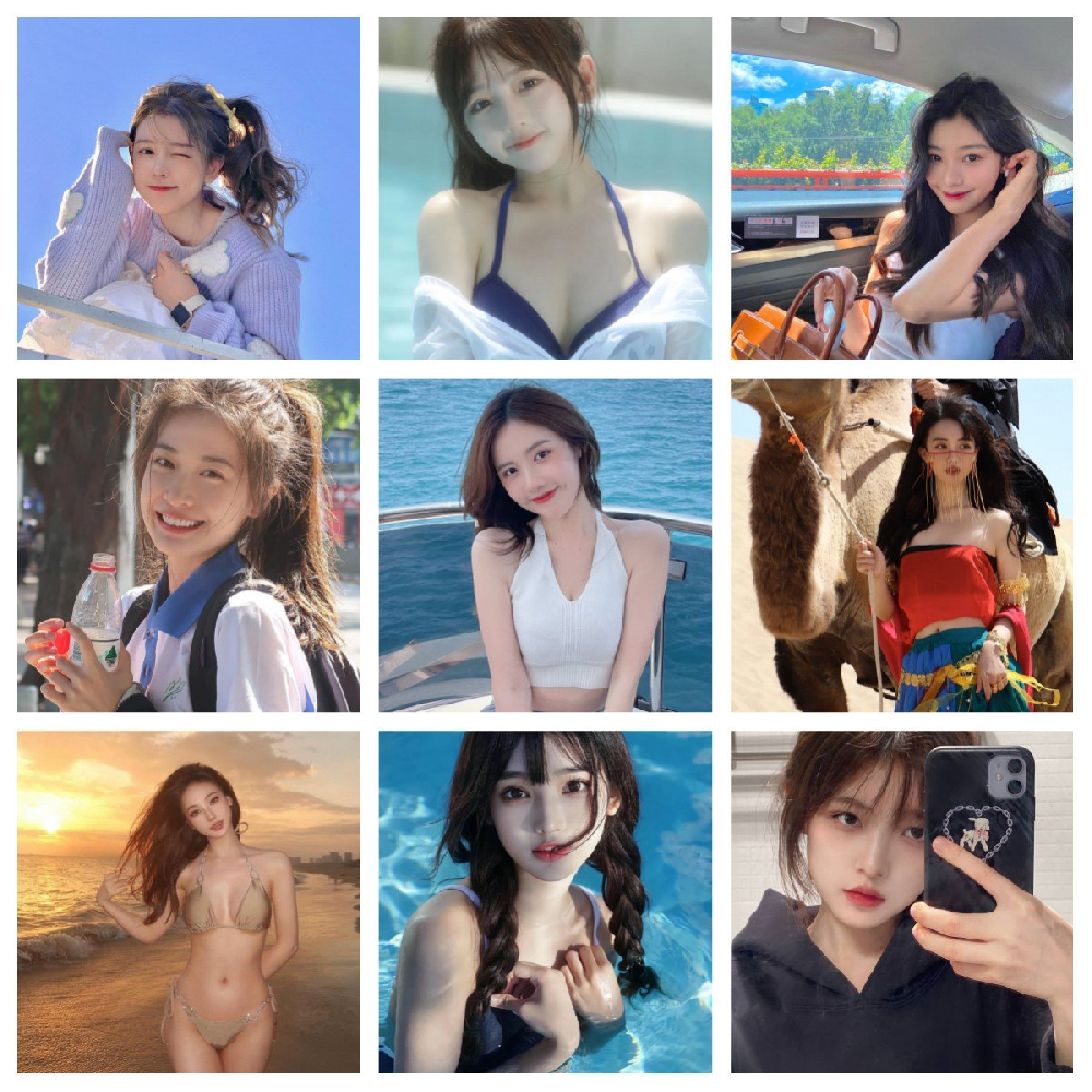 (编号mp02)  #国内 美女 日常 生活 旅游 2300张照片视频46个