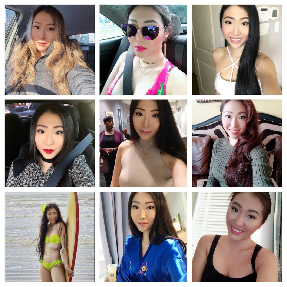 (编号mp06）  #国内 美女 日常 生活 自拍多 美国居住 299张照片视频29个