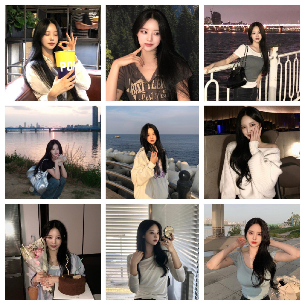 (编号mp09）  #韩国 美女 生活 日常 旅游 993张照片视频80个