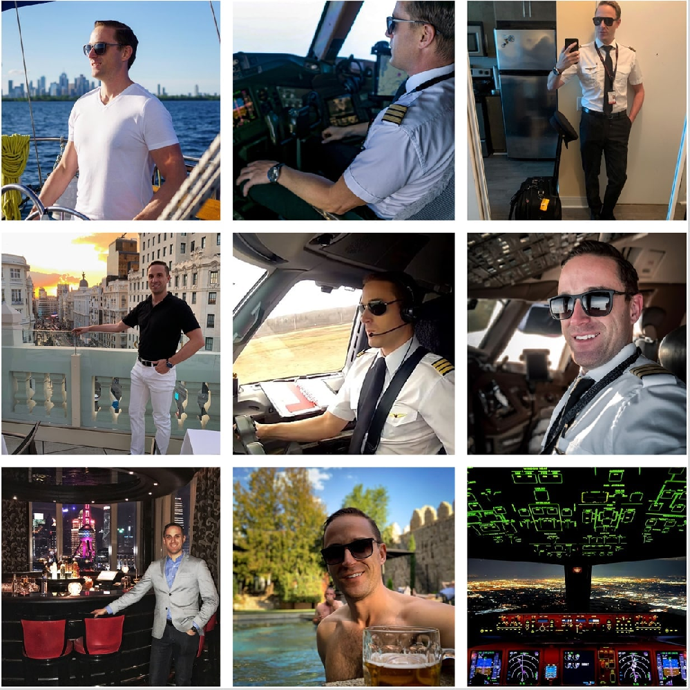 (编号LN349)  英国男士 飞行员 生活 旅游817相片77个视频