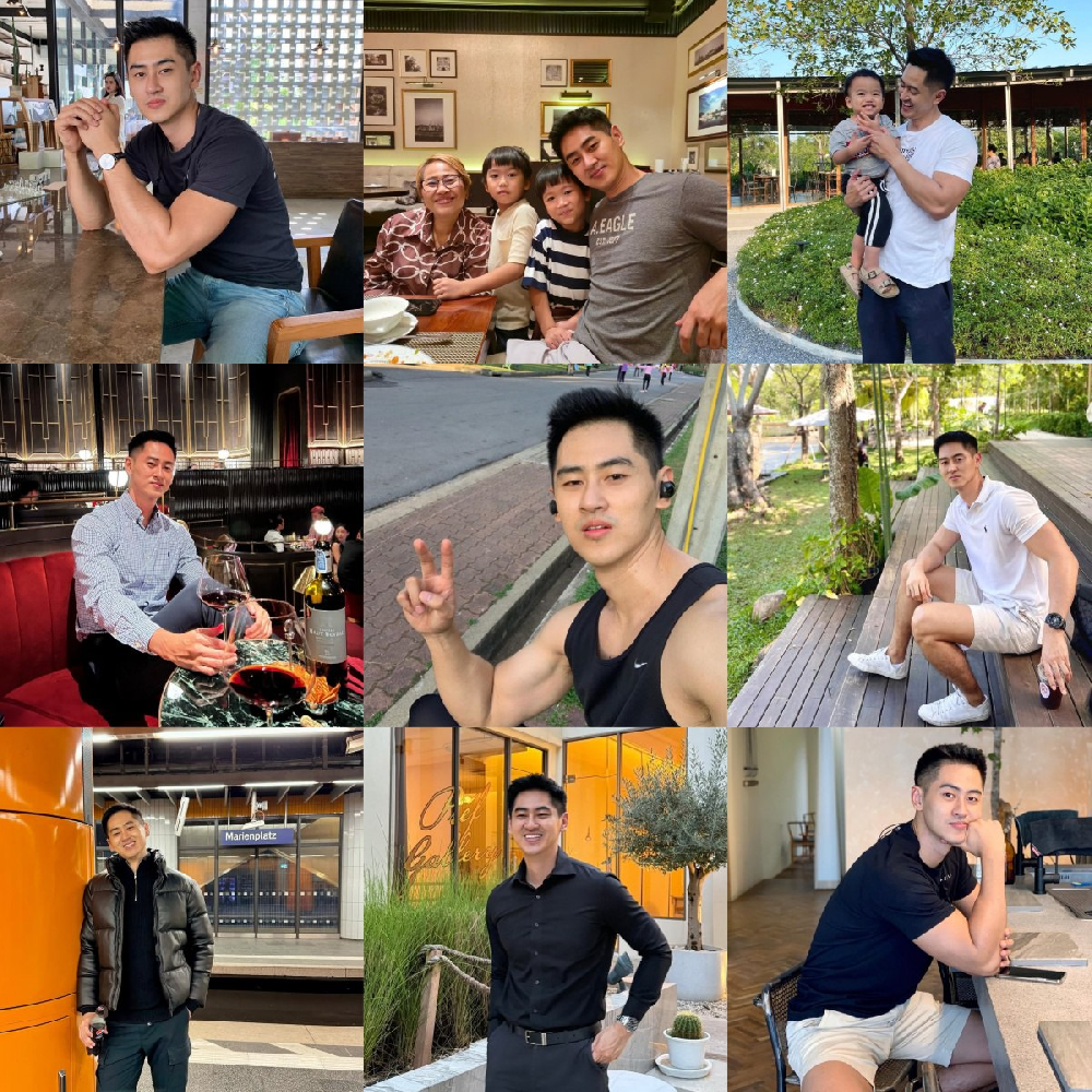 编号ZS144  #泰国  健身 家人合照 腹肌  宝爸 自拍 生活场景丰富  生活日常 旅游 风景 照片1201张  视屏98个  (带IG）