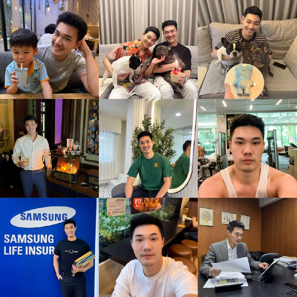 编号ZS152  #泰国 职业 三星人寿保险职员 聚会 宝爸 家人合照  生活场景丰富  生活日常 旅游 风景 照片1587张  视屏139个  (带IG）
