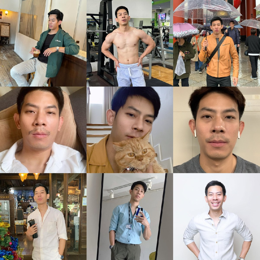 编号ZS192  #泰国  健身 生活场景丰富 生活日常 旅游 风景 《证件照》 照片610张  视屏3个  (带IG)