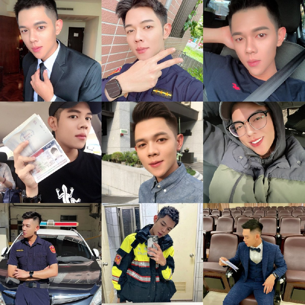 编号ZS195  #警察 #台湾 职业 警察 正装 生活场景丰富 生活日常 旅游 风景  照片338张  视屏21个  (带IG)