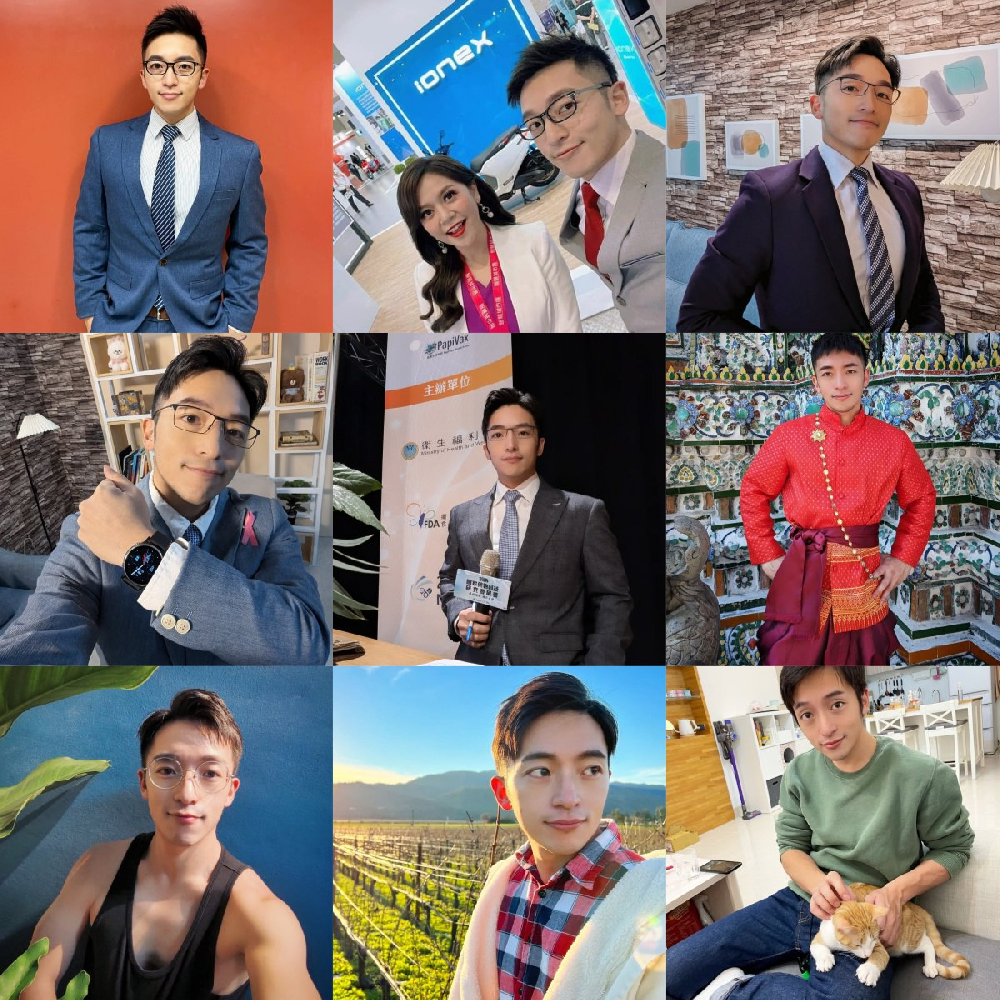 编号ZS193  #台湾 职业 活动主持人 正装 生活场景丰富 生活日常 旅游 风景  照片1028张  视屏19个  (带IG)