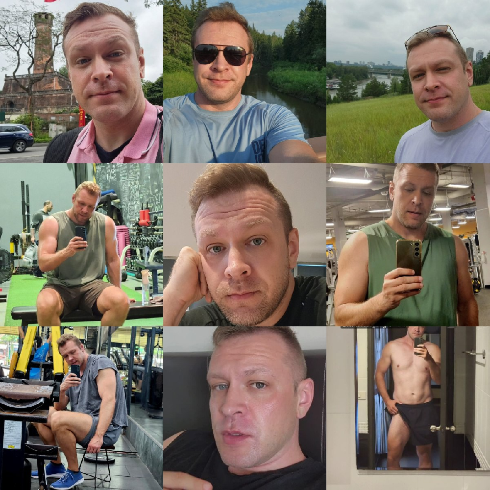 编号UK186 生活日常🌟🌟🌟🌟 #德国  肌肉  自拍多  健身  生活场景丰富   聚会 旅游 风景 生活日常  照片155张  视屏37个 （带IG）