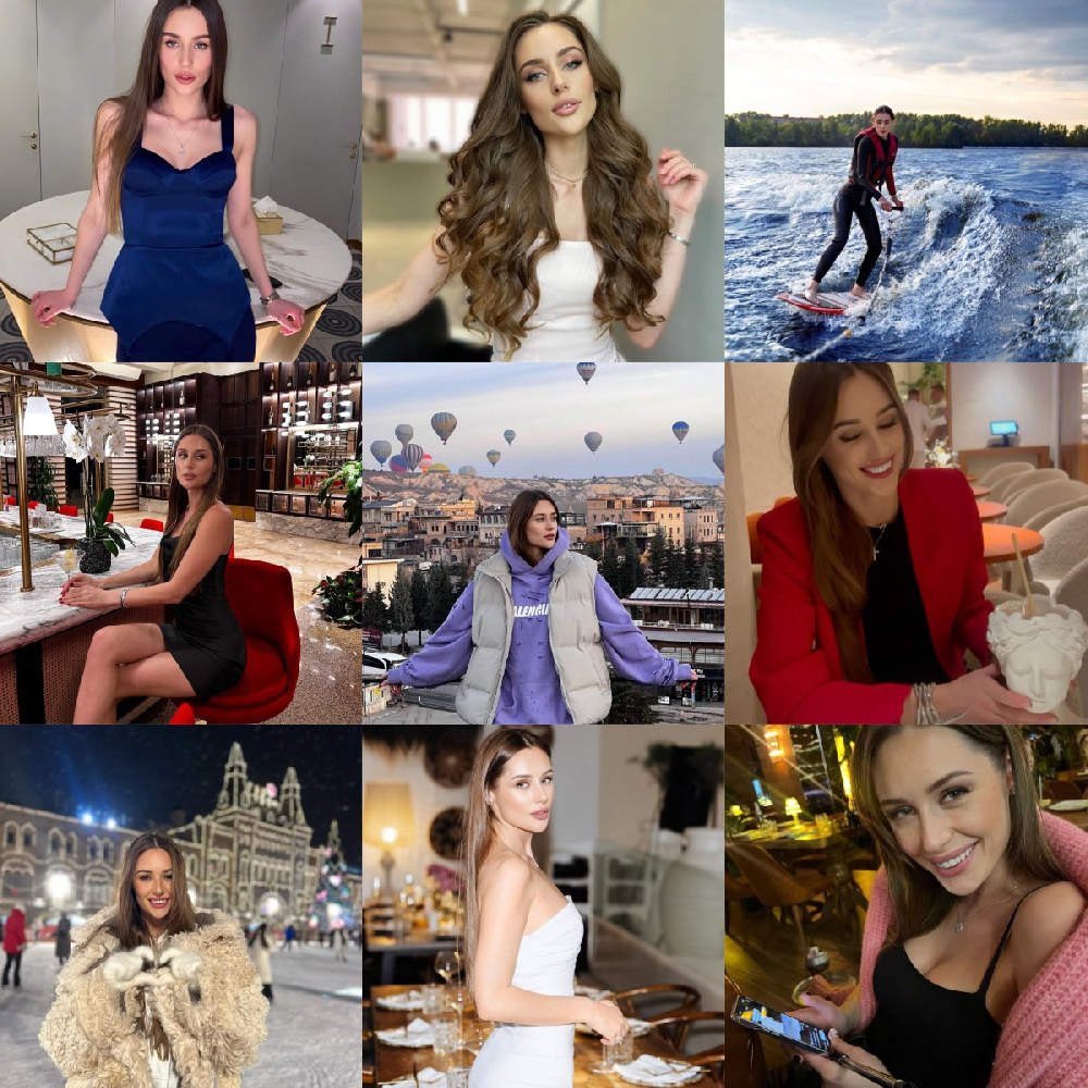 编号AC267  #俄罗斯 自拍多  居家  冲浪   生活场景丰富  旅游 风景 生活日常  照片545张  视频122个   （带IG）